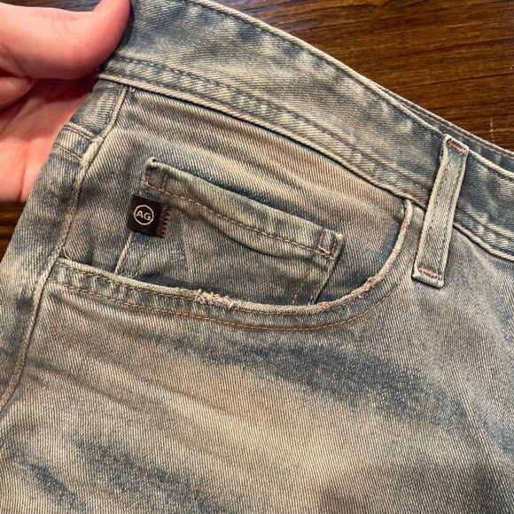 NWOT AG Adriano Goldschmied Men's 32x34 Everett Slim Straight Jean Faded - Picture 3 of 12